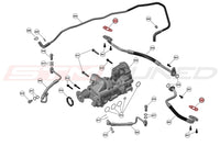 McLaren 720S Turbo Oil Return Gasket Diagram #20