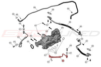 McLaren 720S Turbo Oil Feed Hose Diagram #22