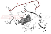 McLaren 720S Crankcase Oil Separator Hose Diagram #24