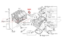 Nissan OEM Crankshaft Rear Main Seal for R35 GTR (12279-3TS0A)