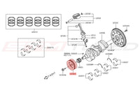 Nissan OEM Crankshaft Pulley for R35 GTR (12303-JF00A)