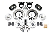 Wilwood 84-93 Mustang Forged Dynalite Pro Series Front Brake Kit (140-11018-D)