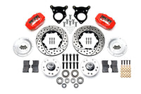 Wilwood 84-93 Mustang Forged Dynalite Pro Series Front Brake Kit (140-11018-DR)