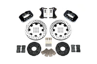 Wilwood Dynapro Front Big Brake Kit for 2G DSM Black Drill/Slot (140-8292-D)