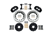 Wilwood Evo 7/8/9 Front Big Brake Kit Black Drill/Slot (140-9285-D)