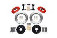 Wilwood Evo 7/8/9 Front Big Brake Kit Red Slotted (140-9285-R)