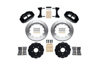 Wilwood Evo 7/8/9 Front Big Brake Kit Black Slotted (140-9285)