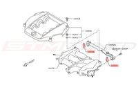 Nissan OEM Intake Manifold Upper Crossover Gasket for R35 GTR (14033-JF00A)