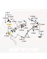 Evo X Fuel Pressure Regulator Diagram (1490A007/07803)