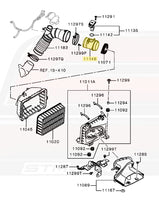 Mitsubishi OEM MAF Housing for Evo X (1500A219)