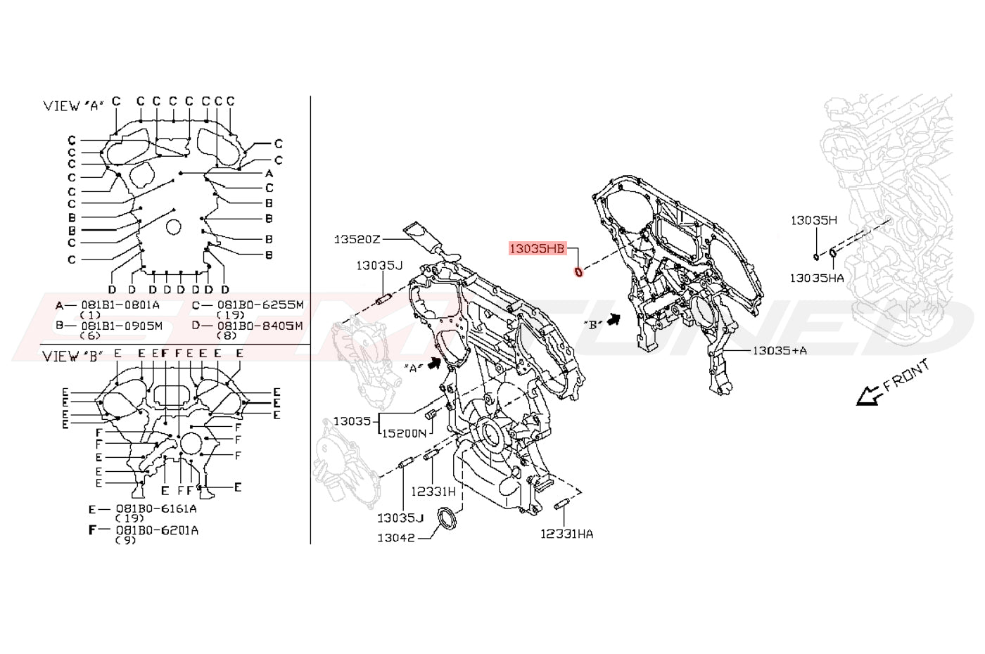 15066JA10A-oem-timing-chain-