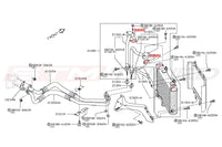 Nissan OEM Oil Cooler Gasket for R35 GTR (15066-JF00A)