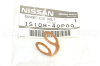 Nissan OEM Turbo Water Line Eyebolt Gasket for R35 GTR 300ZX (15189-40P00)