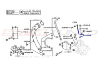 2024 WRX Turbo Oil Feed Line Diagram (15192/15192AA850)
