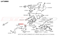 Nissan Turbo Oil Return Line Gasket for R35 GTR (15196-JF00B)