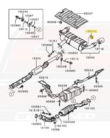 Mitsubishi OEM Muffler Exhaust Hanger for Evo X (1577A246)