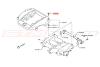 Nissan OEM Intake Manifold Engine Cover Bolt for R35 GTR (16122-5Y70A)