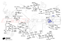 Toyota OEM Water Outlet for GR Corolla (16304 Diagram)