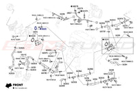 Toyota OEM Water Pump Housing Gasket for GR Corolla (16325 Diagram)