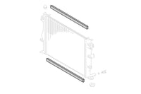 Toyota OEM Radiator Support Seal for GR Corolla (1656118040)