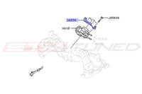 Subaru OEM Throttle Body Bracket Diagram for 2024 WRX (16590)