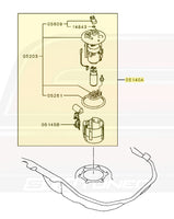 Mitsubishi OEM Fuel Pump Assembly for Evo X (1760A341)