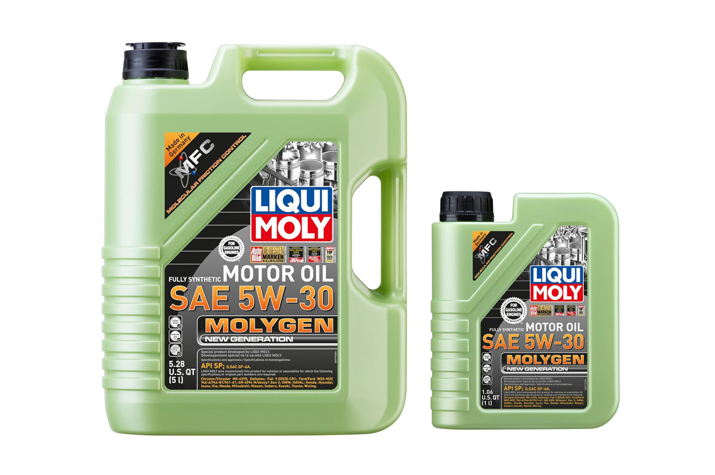 LIQUI MOLY Molygen New Generation Engine Oil 5W-30 (20226 20228)