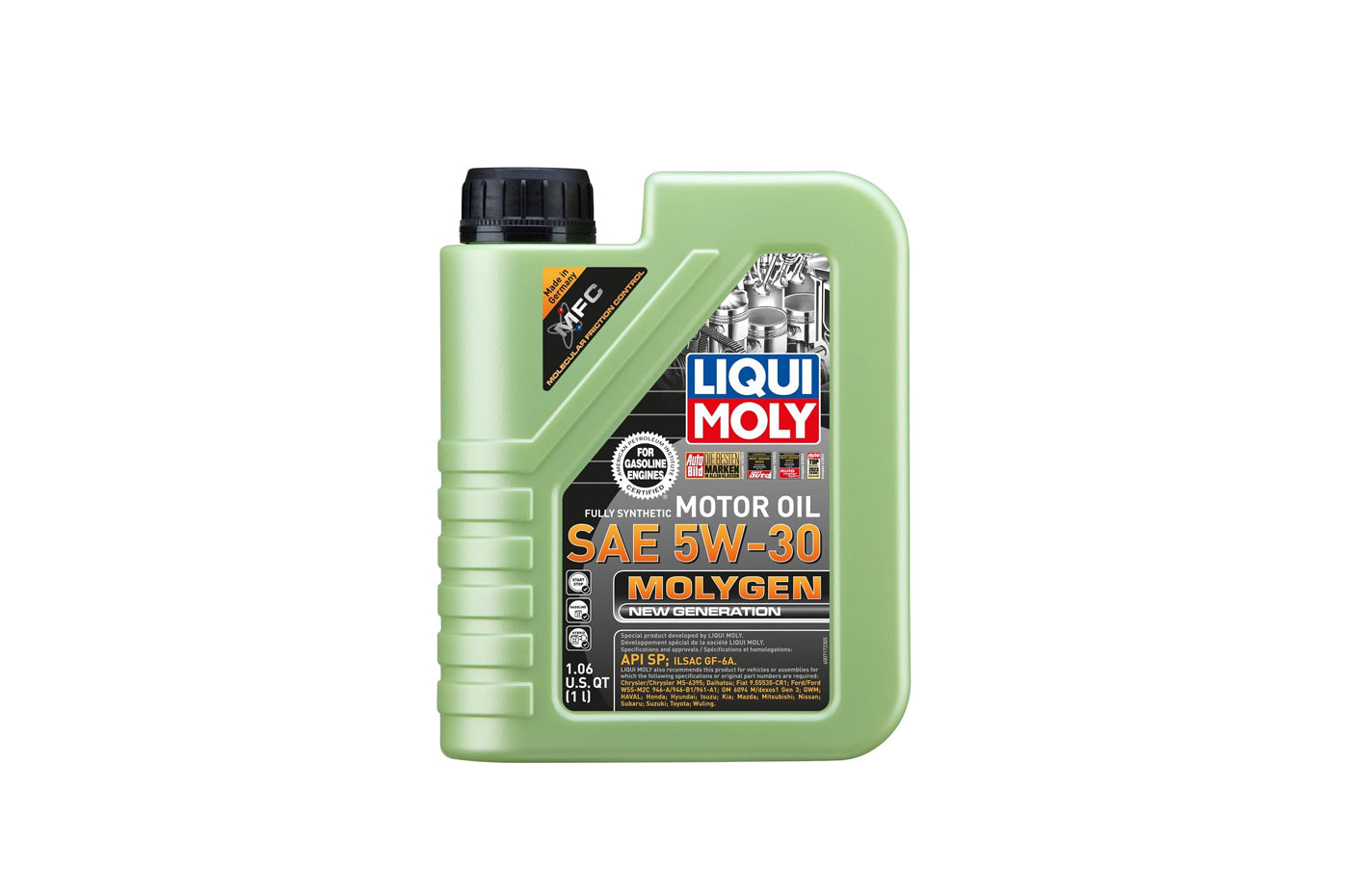 LIQUI MOLY Molygen New Generation Engine Oil 5W-30 (20226 20228)