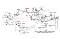 Nissan OEM Y-Pipe to Cat-Back Exhaust Gasket for R35 GTR (20692-JF00A)