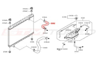 Nissan OEM Upper Radiator Hose for R35 GTR (21501-JF00A)