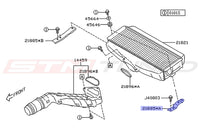 Subaru OEM Intercooler Bracket (LH/Short) Diagram for 2024 WRX (21885)