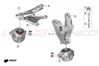 Engine Mount Diagram #3 #4