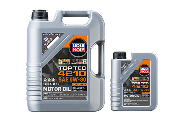 LIQUI MOLY Top Tec 4210 Engine Oil 0W-30 (22156 22158)