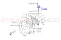 Subaru OEM Mass Air Flow Sensor Diagram for 2024 WRX (22680)