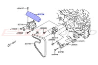 Subaru OEM Alternator Belt Cover Diagram for 2024 WRX (23774)