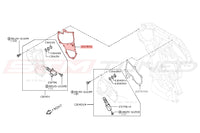 Nissan OEM Solenoid Timing Cover Gasket RH for R35 GTR (23797-JF00A)