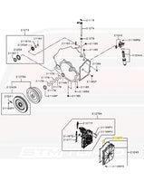 Mitsubishi OEM SST Transmission Case Cover Oring for Evo X MR (2502A038)
