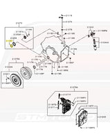 OEM Evo X SST Transmission O-Ring Seal Diagram (21187)