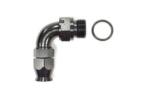 Vibrant Swivel Hose End Fitting to AN to ORB 90° for PTFE Hose