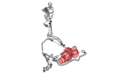 Mitsubishi OEM AYC/ACD Diff Pump for Evo X (3520A071)