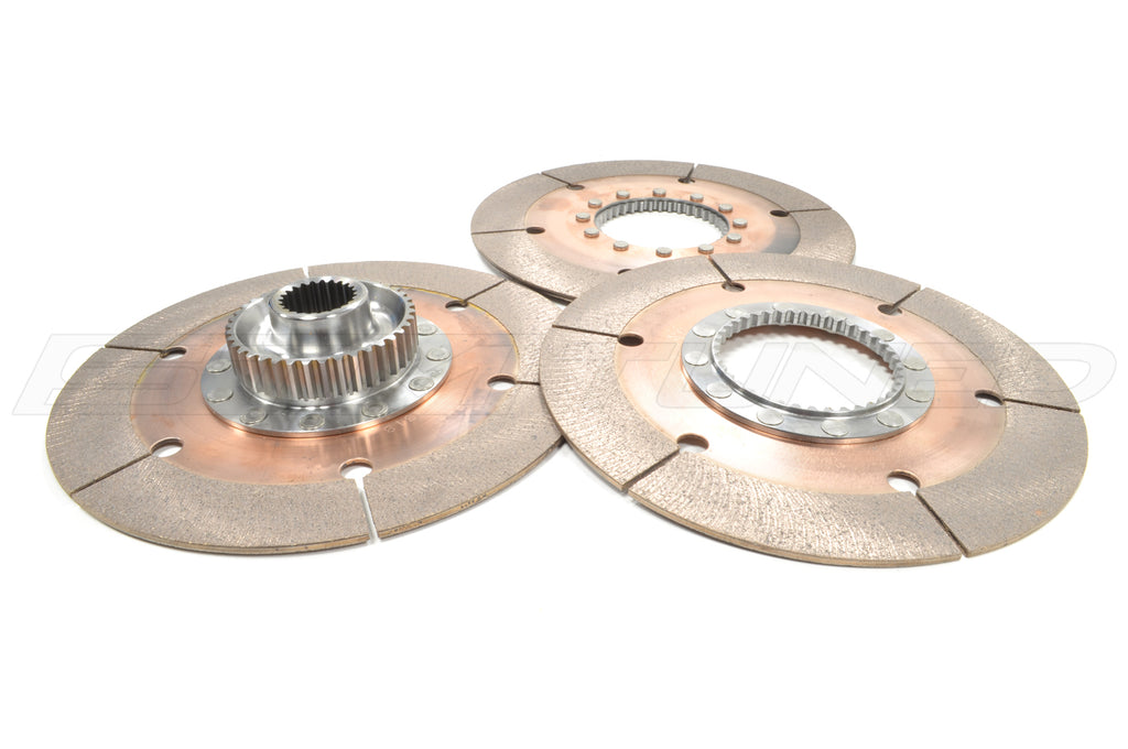 Evo X Rmc Racing Discs Quarter Master Triple Replacement Discs for DSM/Evo (1
