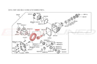 Nissan OEM Front Diff Final Drive Gear Set for R35 GTR (38100-AR16A)