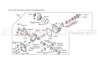 Nissan OEM Front Diff Pinion Bearing for R35 GTR (38120-03V0A)