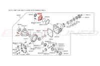 Nissan OEM Front Diff Side Retainer for R35 GTR (38341-AR000)