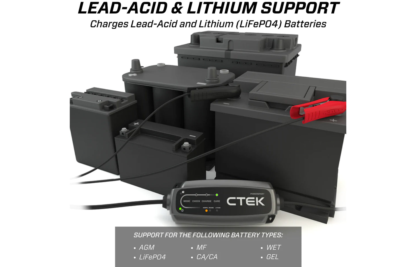 CTEK CT5 Powersport Battery Charger 40-339