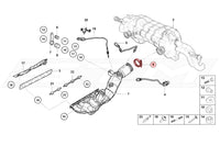 Huracan Example Exhaust Clamp Diagram  (420251143)