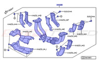 2024 WRX Exhaust Manifold Diagram (44610AD061/44100)