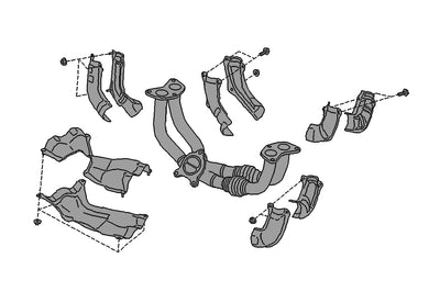 Subaru OEM Exhaust Manifold for 2022+ WRX (44610AD061)