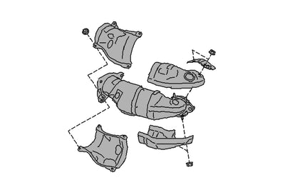Subaru OEM Catalytic Converter for 2022+ WRX (44612AA981)