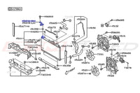 2024 WRX Right Radiator Bracket Diagram  (45124A)